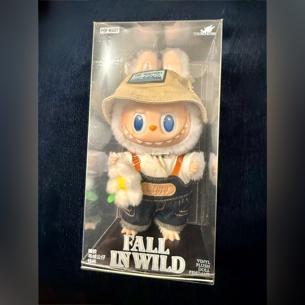 POP MART The Monsters Fall Into Wild Series Vinyl Plush